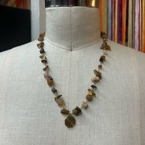 Yin Yang Stone Necklace